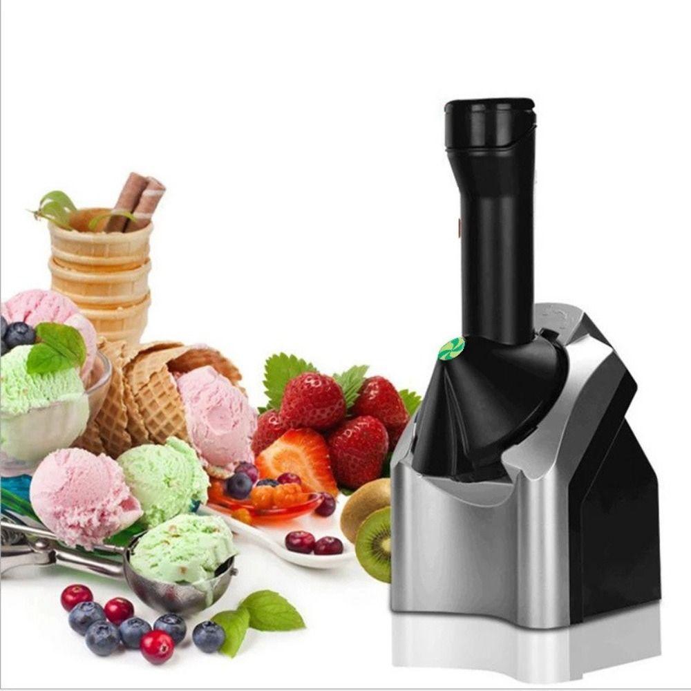 

Portable Design Soft Frozen Yogurt Mixer Quick Ice Cream Cones Soft Serve Frozen Yogurt Maker US