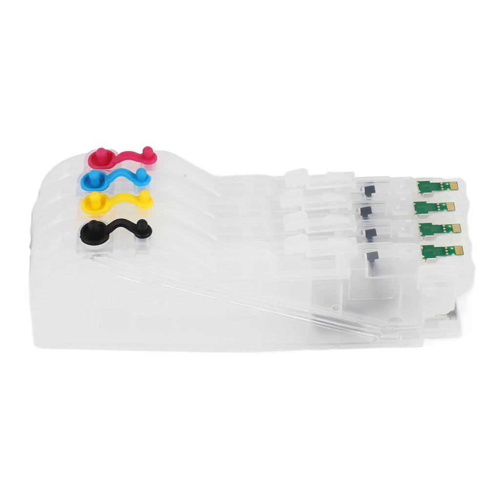 4PCS Disposable Ink Cartridge Replacement Empty Refillable Cartridge for Printer Lengthened Type LC3117