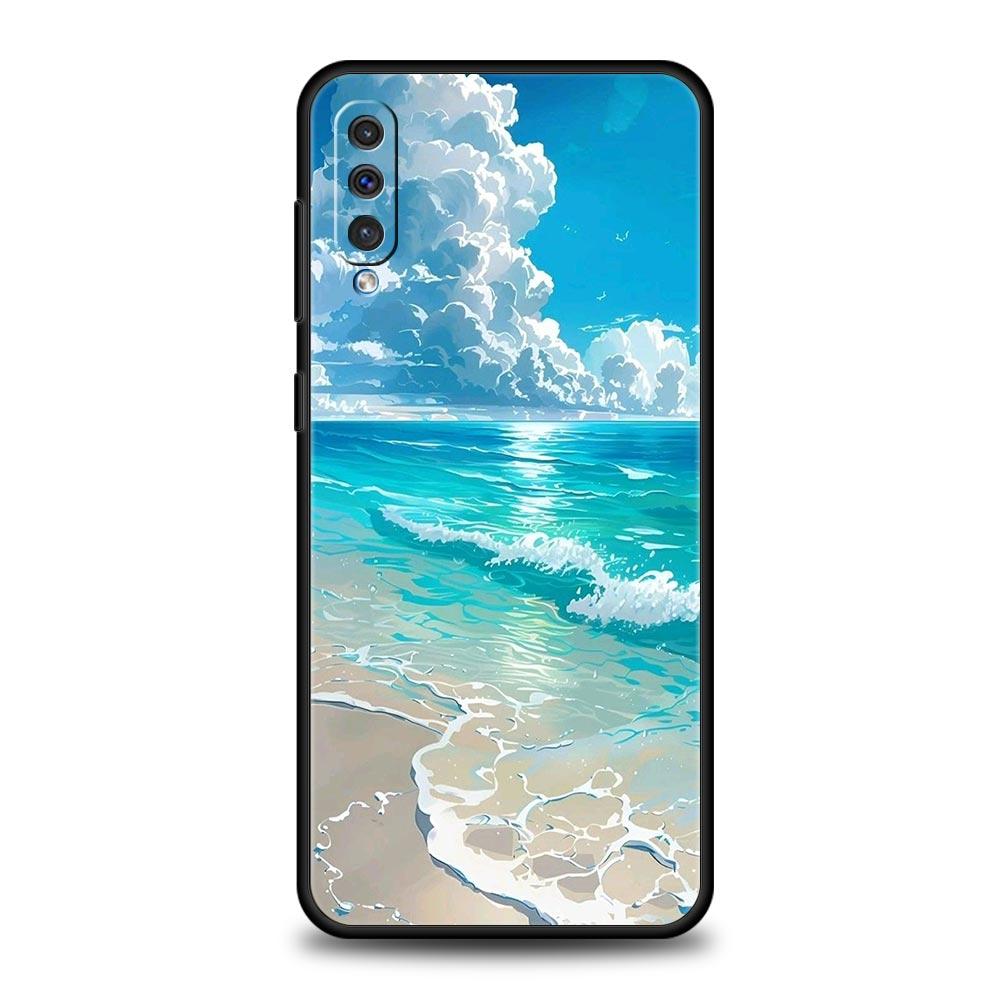 Custodia Telefono Delfino Oceano Per Samsung A56 A36 A26 A54 A52 A24 A14 A50 A72 A70 A40 A20E A06 A12 A22 A34 A42 A32 A04s A16 5G Copertura