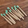 Kids 10pcs Soft Toothbrush Bristles Bamboo Toothbrush Eco Friendly Childrens Toothbrushes Biodegradable Oral Care Tooth Brush