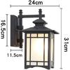 Outdoor Wall Lantern Lights Exterior Waterproof Wall Mount Vintage Bronze Barn Lamp Fixtures With Frosted Glass Rustic Farmhouse Black Outside Wall