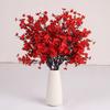 Tricolor Red White Blue Artificial Gypsophila Bouquet 3pcs Set Low Maintenance Home Decoration Realistic Artificial
