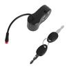 2Pin Ignition Lock With Two Key For Kukirin Electric Scooter ABS Metal Throttle Accelerator Switches Easy Installation