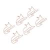100Pcs Cat Shape Paper Clips Metal Decorative Paperclips for Calendar Journal Scrapbooks