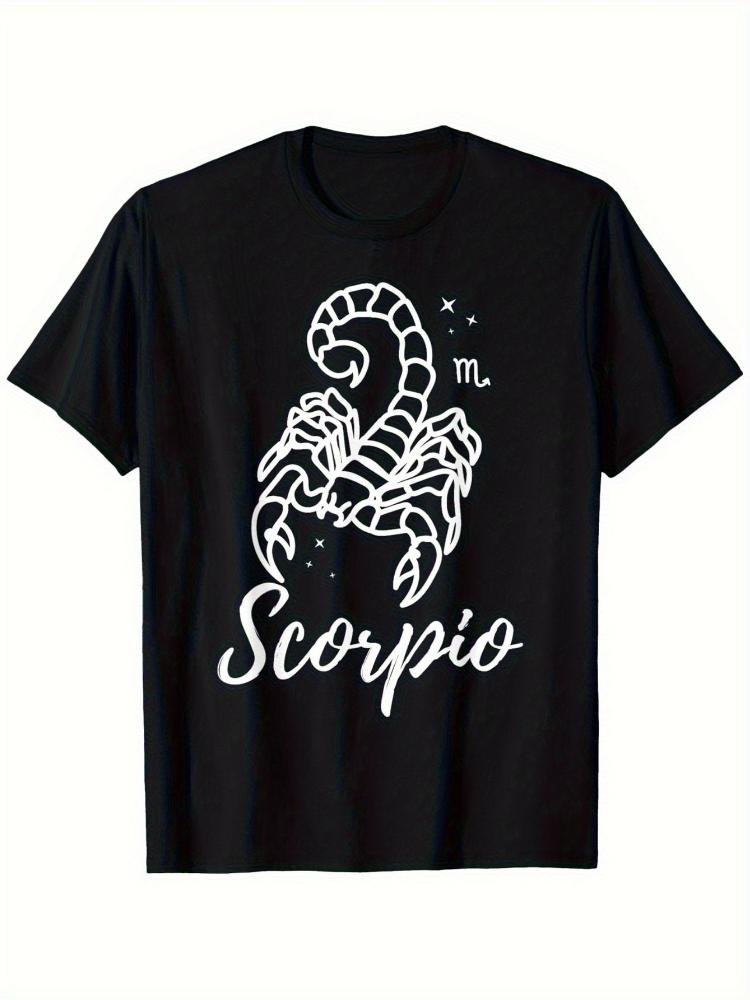 Scorpio Horoscope Horoscope Scorpio Friends design-100% cotton summer casual O-neck short sleev