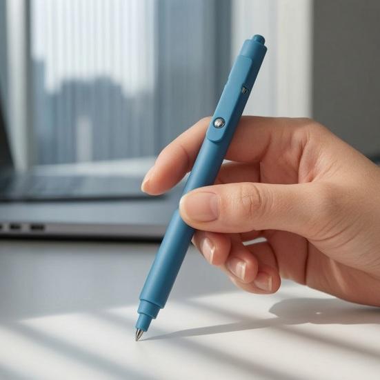 Professional Office Stationery Retractable Gel Pen, 0.5mm Smooth Writing Pens, Morandi Everyday Tools Candy Colored Pens for Note Taking And