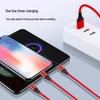 Apple Android V8 & Huawei Type-C Fast Charging USB Cable - 3-in-1