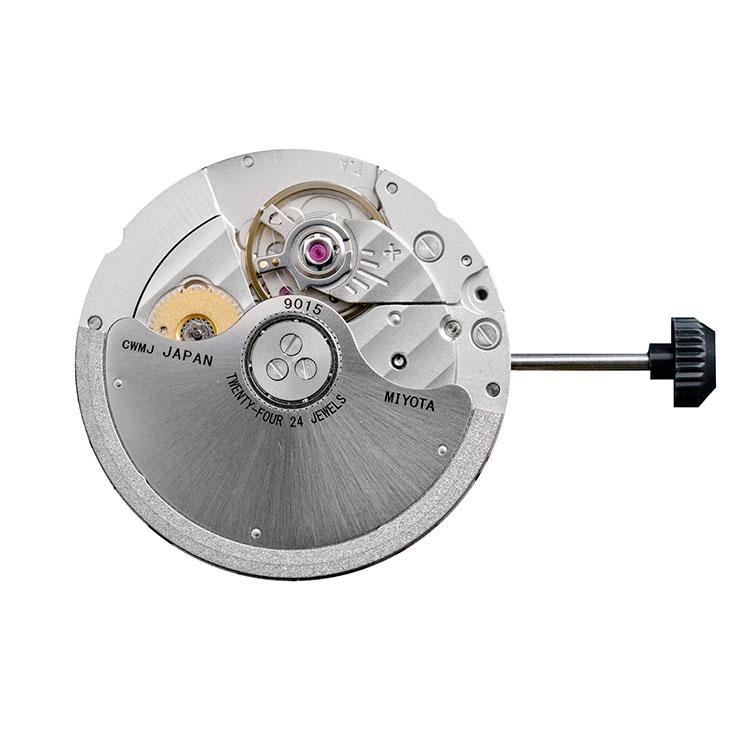 Movimento Originale Miyota 9015 Fabbricato in Giappone Ultra-sottile Automatico Meccanico Movimento 28800 BPH Data per Produttore di Orologi Premium