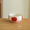 Creative Cute Fruits Ceramic Plates Exquisite Party Afternoon Tea Dessert Ice Cream Bowls Fashion Home Breakfast Coffee Mugs