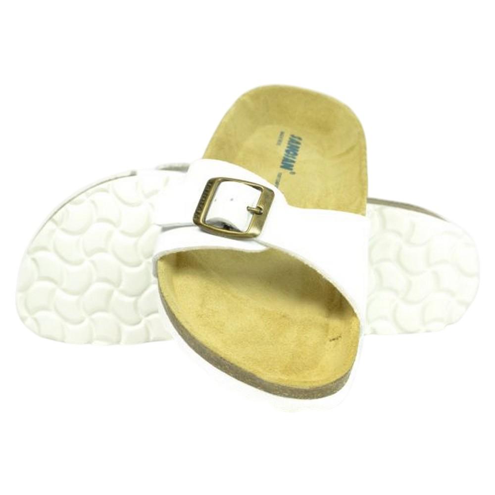 Sanosan Mens Malaga Sano Floral Mule Sandals