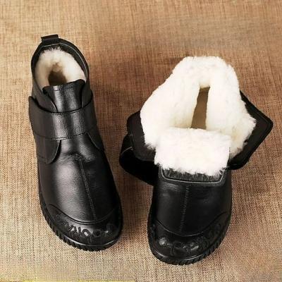 Cotton Shoes Women's Winter Plus Velvet Soft-soled Short Boots Warm Non-slip Snow Boots Ladies