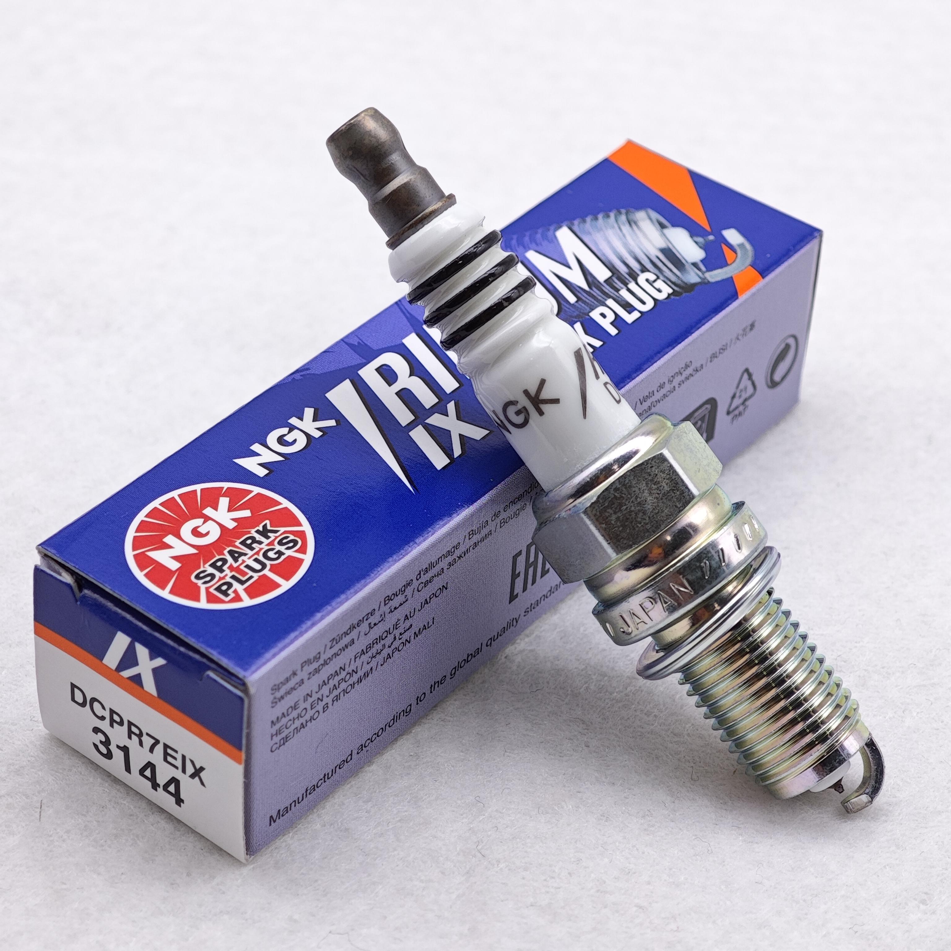 1pcs Original  Iridium IX Spark Plugs DCPR7IX 3144 Suitable For DCPR7E DCPR7EGP 1pcs DCPR7EIX