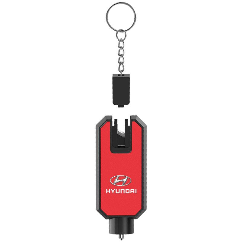 3 In1 Car Safety Hammer Emergency Glass Breaker High Hardness For Hyundai Tucson Solaris I30 Creta IX35 I40 IX20 Veloster