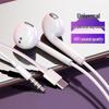 Original Apple Wired Headphones for iPhone 7/14/15/16 - Crack-Free, Plug and Play