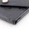 LOUIS VUITTON Monogram Unplant Tri-fold wallet M62935 Portefeiulle Zoe Ann Platt Noir Monogram Ann Platt Women Used