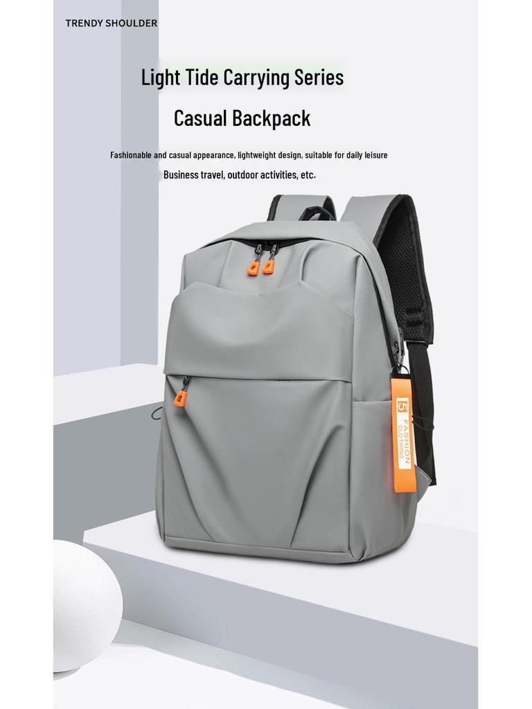 Lightweight Business-Casual Backpack Set: Three-Piece, Large Capacity, Travel-Friendly