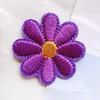 12Pcs Iron-on Flower Patches Cute Embroidered Daisy Applique Sew on Flower Applique for Clothing Jackets Bags Hats Jeans DIY Repair Decoration