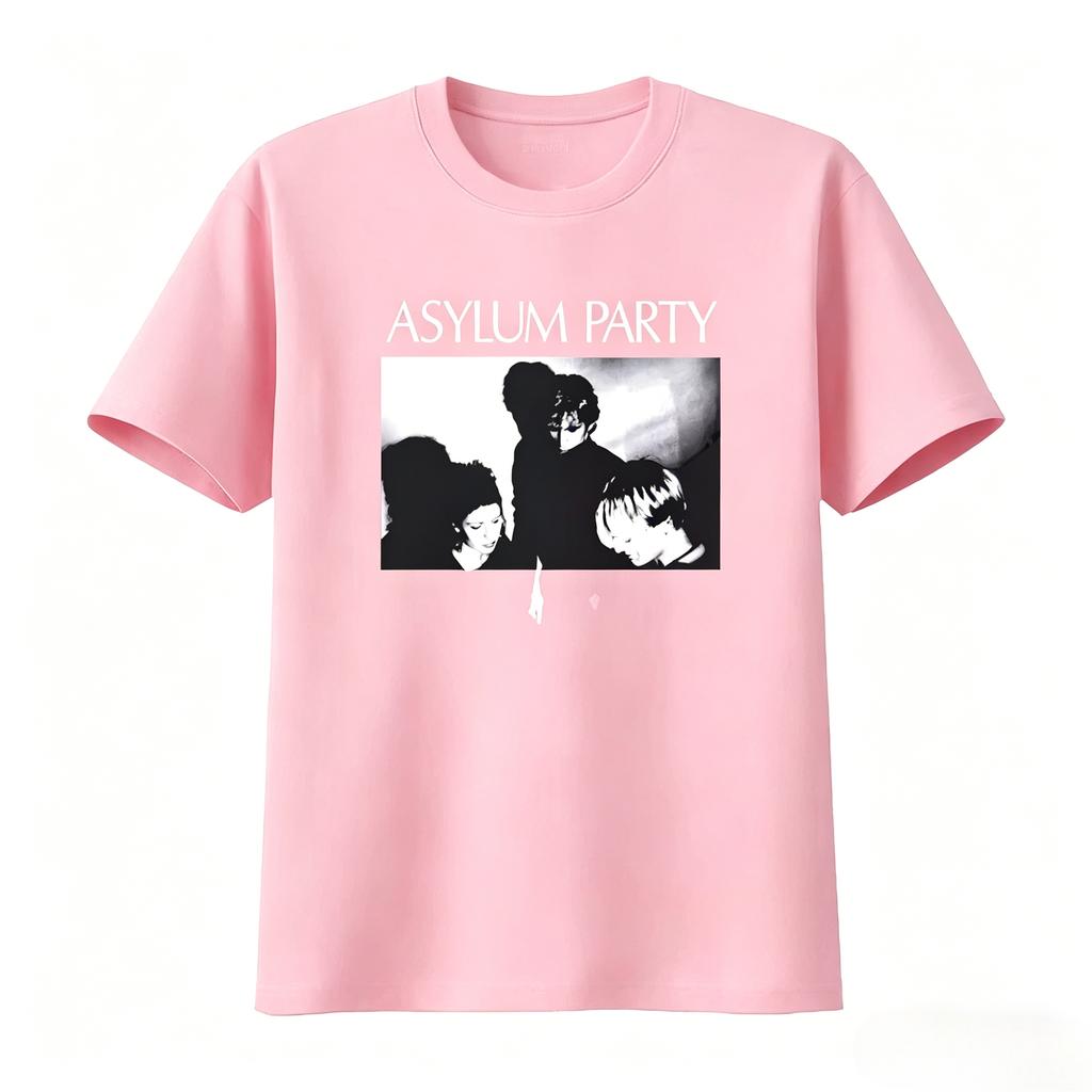 Asylum Party Retro Rock Band Print T Shirt for US Fans Unisexs Clothing Women Clothing Casual Graphic Stylish 2026 Summer T Shirt