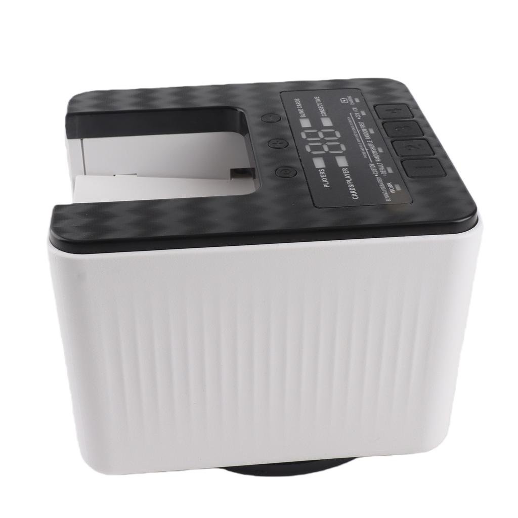 Automatic Card Dealer Machine 360 Degree Rotating Dealing Machine for 1 2 Decks 8 Players USB Rechargeable Playing Card