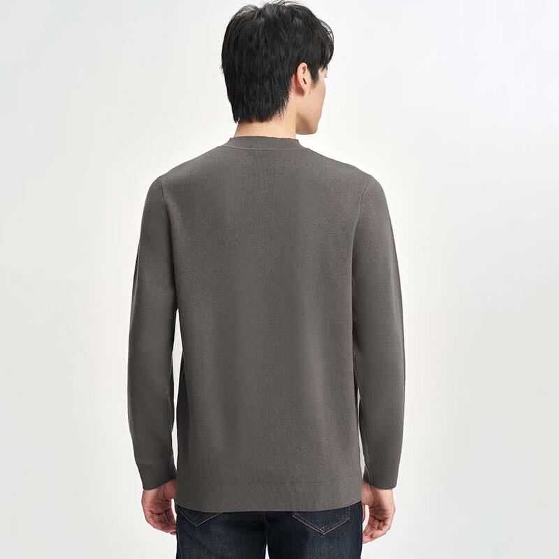 TRIES Men's Wool Blend Knit Sweater