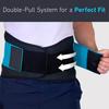 Lumbar Support Belt Lower Back Brace Abdominal Binder Men Women Waist Trainer Corset Sweat Slim Belt For Sports Gym Pain Relief