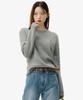 POLO RALPH LAUREN Cable Knit Wool Cotton Sweater - Grey