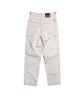 Gaedeoleiji Handcrafted Faded Washed Cargo Pants Cream
