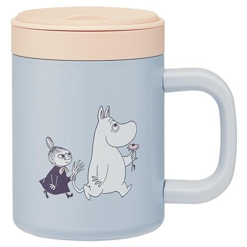 Skater Insulated Stainless Steel Mug with Inner Cup, Vacuum Insulated, Double-Walled, Moomin Design, 320ml/330ml, TMG4NI