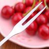 10Pcs Reusable Fruit Picks Round Tines 304 Stainless Steel 2-Tine Food Grade Dessert k Kitchen Tools