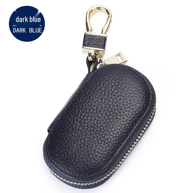 

Leather Zipper Car Key Case
