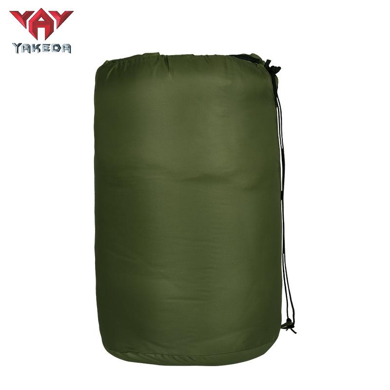 

Outdoor camping, camping, hiking, lunch break, warm and dirty, adult storage folding portable sleeping bag армия зеленый