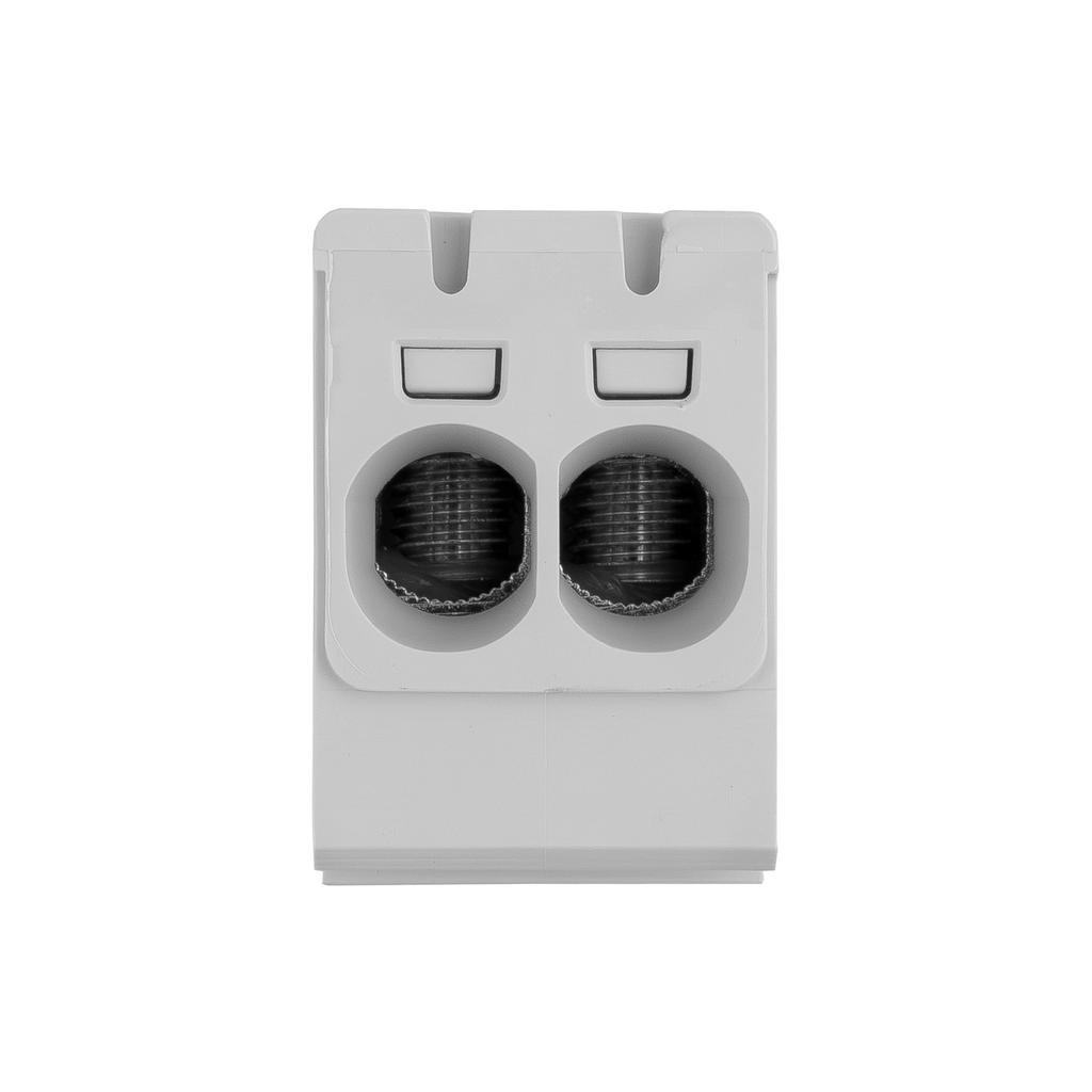 Çift Evrensel Al/Cu 2,5-35Mm Gri Din Ray Üzeri Ray Bağlantı Elemanı