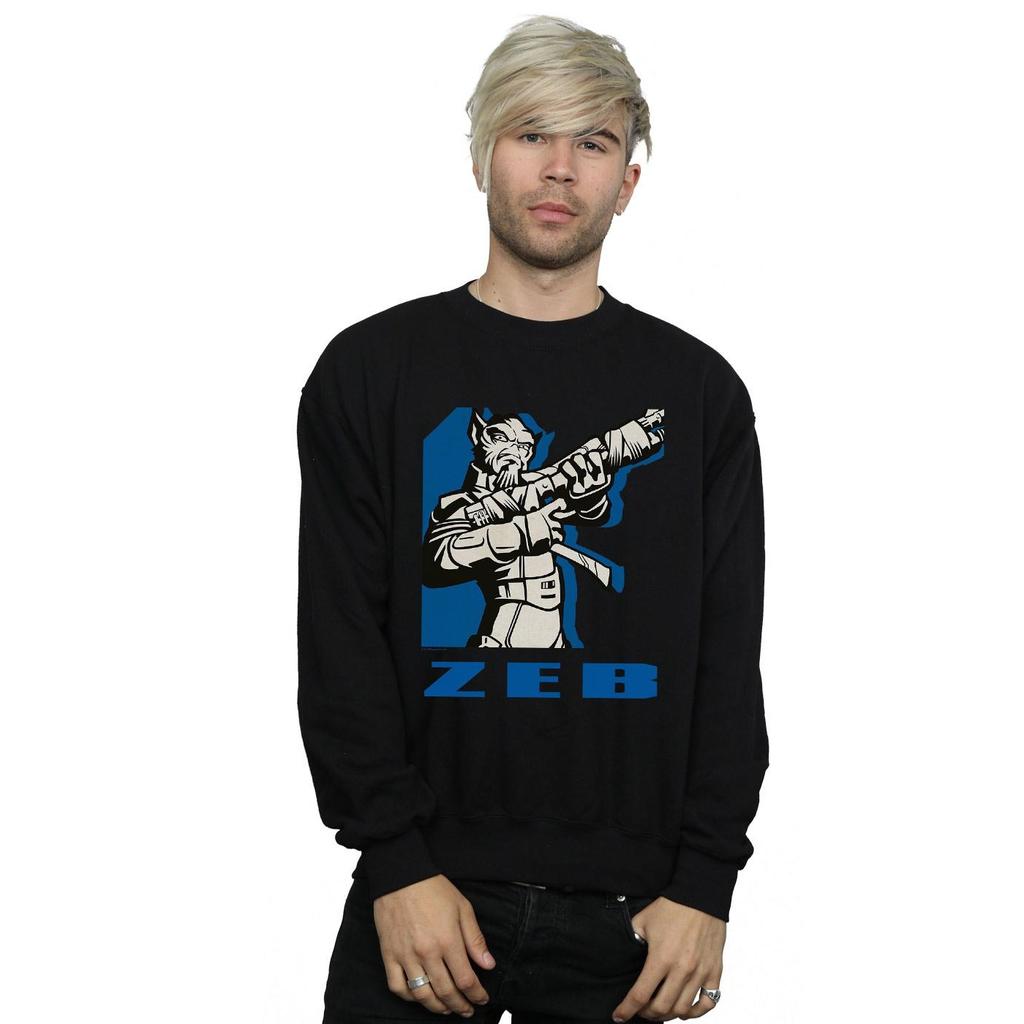 STAR WARS Pánská mikina Rebels Zeb