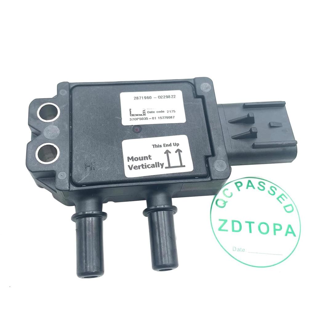 2871960 Exhaust Gas Differential Pressure Sensor 904-7127 Compatible for Freightliner Cascadia Cummins ISX ISB 6.7L & ISL 8.9L Engine