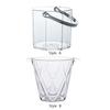 Acrylic Ice Bucket Ice Container Drink Chiller Portable Ice Tub Beverage