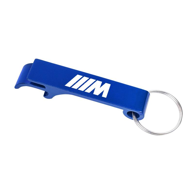 WDFA1 1Pcs Car Keyring Pendant Bottle Opener Multi Functional Key Accessories For BMW E90 G80 M3 G30 M5 F82 F83 F20 F21 G42 F95 F96 M2