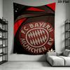 FC Bayern Munich Wall Tapestry Aesthetic Wall Hanging Printed Fabric Blanket Decorative Tapestries for Bedroom Living Room Home Decor