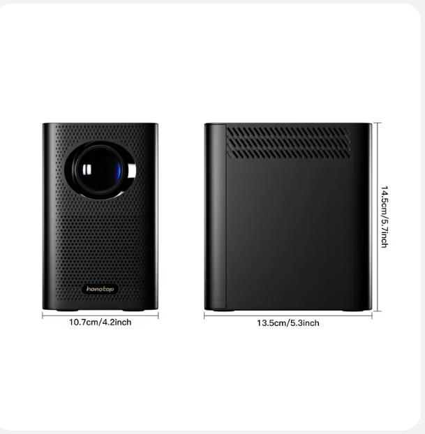 HONGTOP S30 Max 400 Ansi Lumens Global Version 4K Mini Portable Projector Android 10 2GB+16GB Theater Beamer For Home Theater