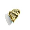 Conch brooch, oil dripping diamond retro artistic high-end brooch, accessories, clothing coat buttons
