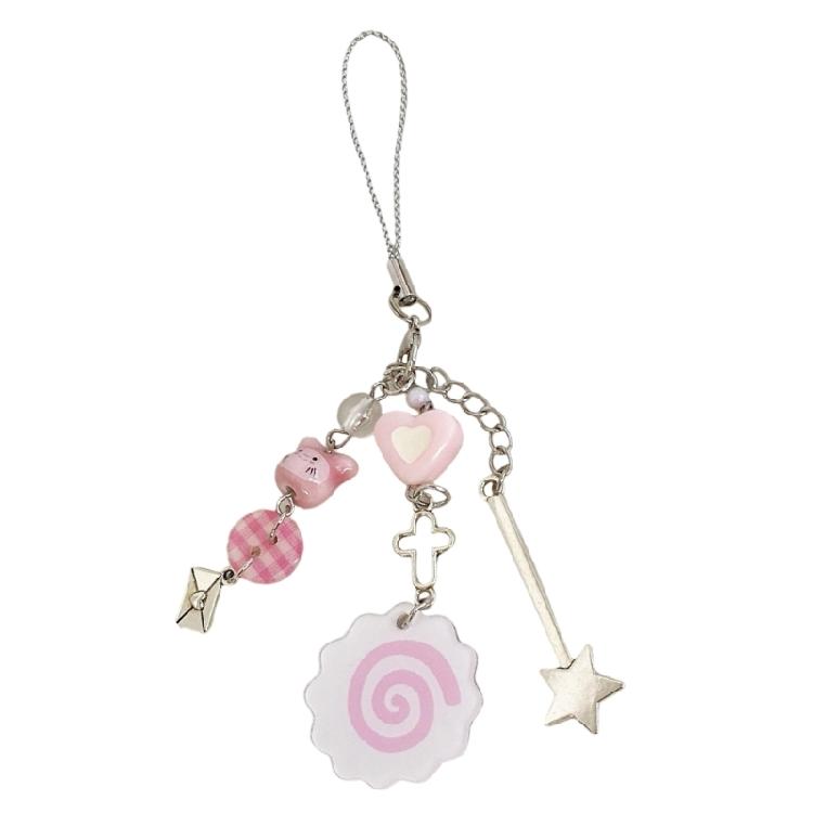 Praktyczny breloczek do telefonu rybka Modny brelok do kluczy Metaliczna tekstura Przenośny dodatek do kluczy Odpowiedni do dekoracji torby kluczy