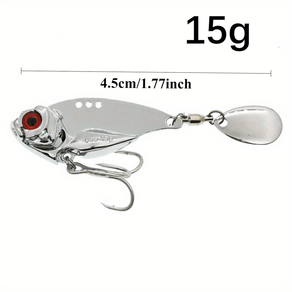 New Metal VIB Fishing Lure, Universal Freshwater Bait For Perch, Topmouth Culter And Horse Mouth Fish Angling