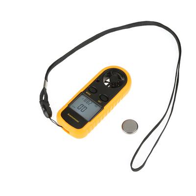 Portable Digital Anemometer Wind Speed Gauge Air Flow Speed Temperature Meter Thermometer