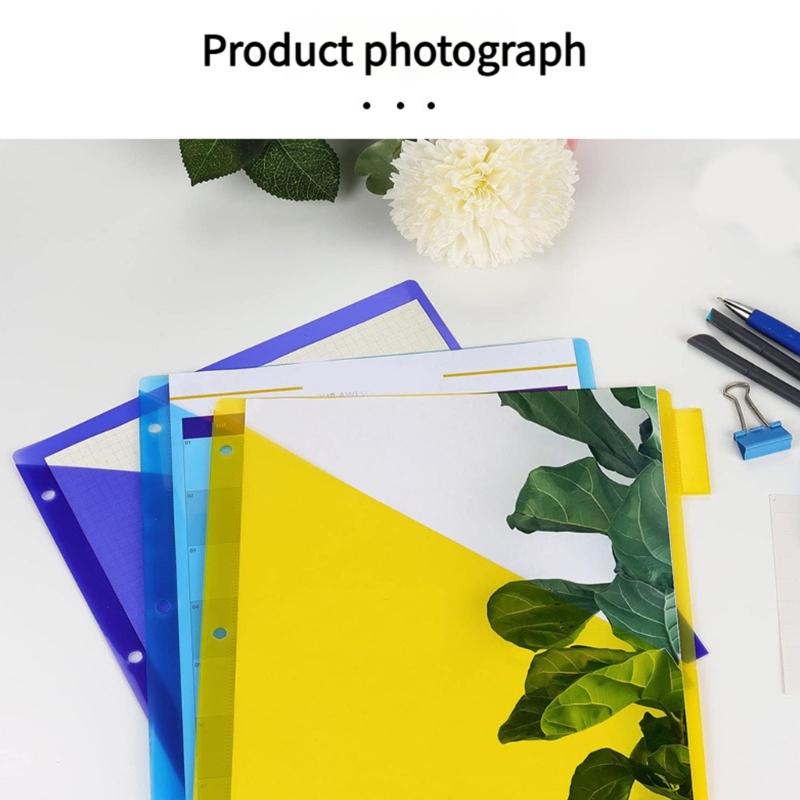 Expandable Folders Water Resistant Sorting Folders Document Organiser with 8 Removable Pages For School Office Home Use