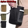 Oxford Drastring Waist Bag Adjustable Utility Belt Waist Fanny Pack Nylon Mobile Phone Pouch Men