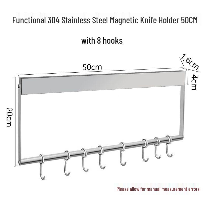 304 Stainless Steel Magnetic Knife Holder