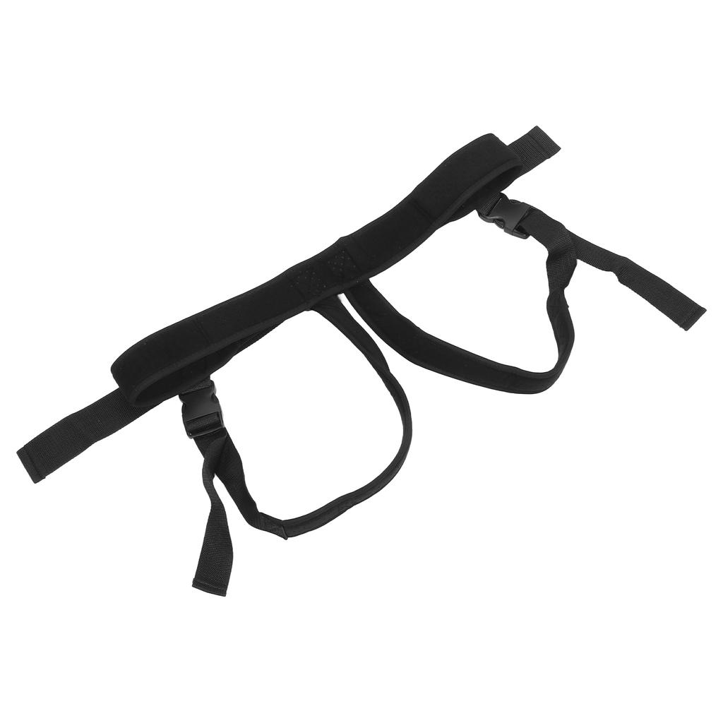 Wheelchair Safety Belt Elastic Cushioning OK Fabric Breathable Plastic Steel Buckle Wheelchair Straps