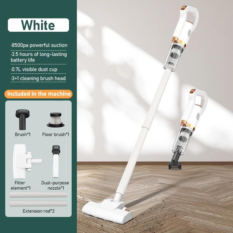 Multifunctionele reinigingsmachine voor huishoudelijke apparaten, krachtige draadloze autostofzuiger, metalen filter, draagbare handreinigingsgereedschappen