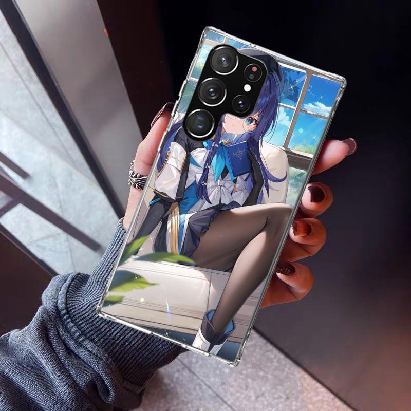 

Honkai Star Rail Pelageya Phone Case For Samsung Galaxy S26 S25 Edge S24 S23 Ultra S22 Plus S21 S20 FE Soft TPU Back Cover Funda Samsung S22 Plus