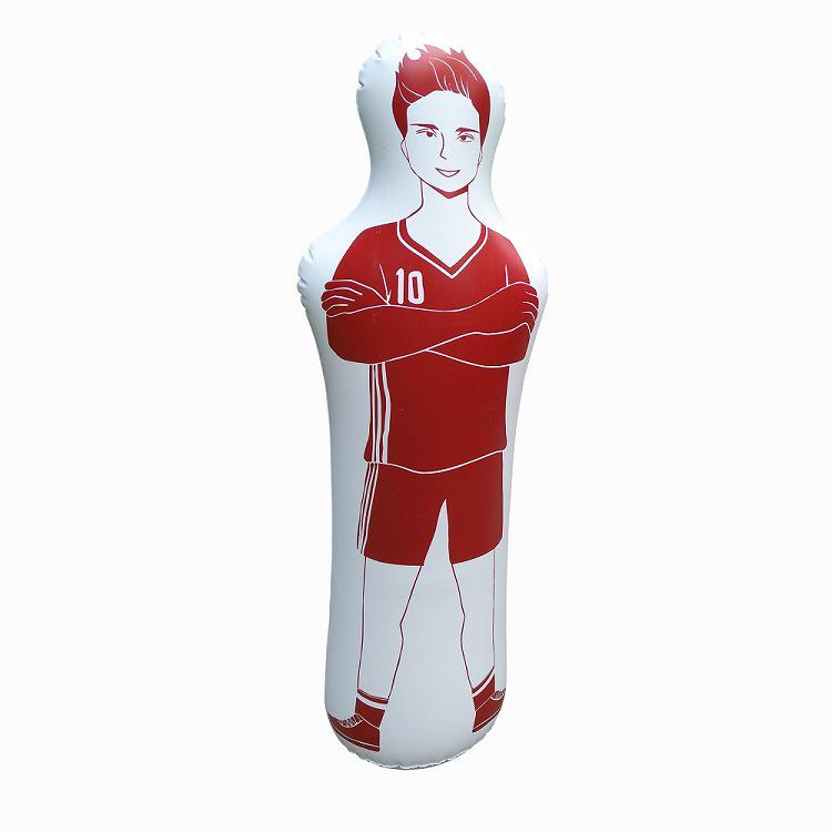 

Eco-friendly 1.6m Inflatable Punching Bag for Kids & Adults - Fitness Boxing Tumbler Sandbag червоний