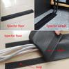 Magic Tape Nylon Carpet Floor Office Desk Cable Grip Office Supplies Cable Protector Wire Cover